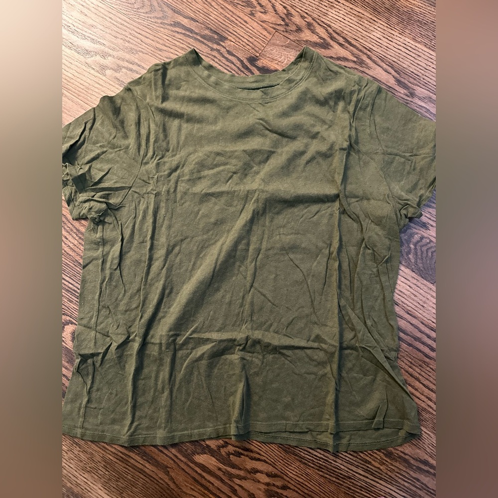 A New Day Olive Short Sleeve Tee